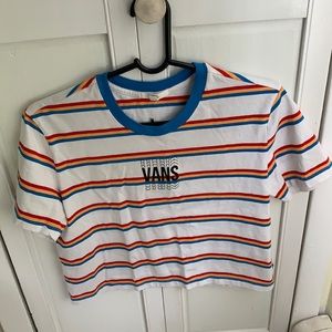 NWOT Vans Cropped Tee